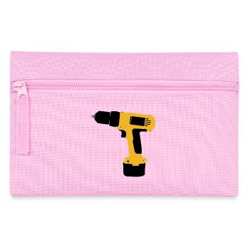 Bohrmaschine - Federtasche - Rosa - Vorne