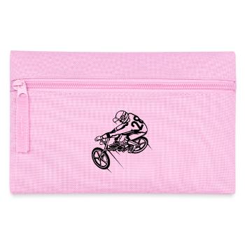 BMX Bicycle / Bike 01_black - Pencil Case - pink - Front