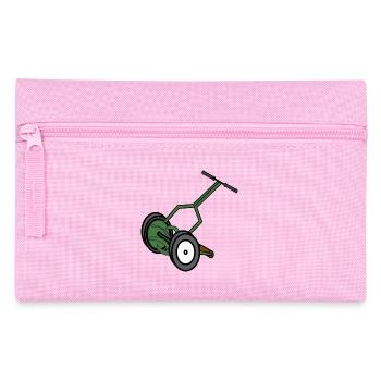 rasenmaeher lawn mower mowing machine4 - Pencil Case - pink - Front
