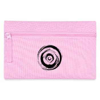 Wirbelwind Kreis Tornado von innen - Federtasche - Rosa - Vorne