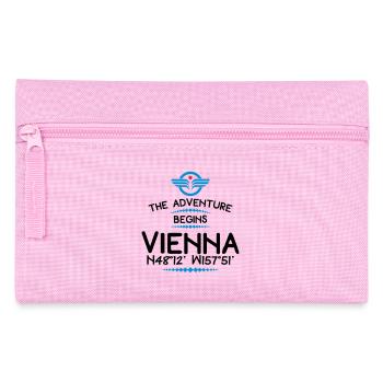 Wien - Federtasche - Rosa - Vorne
