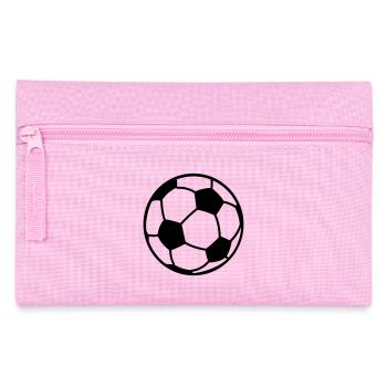 Logo de football ballon pour logo d’association sur les vêtements - Trousse - rose - Devant