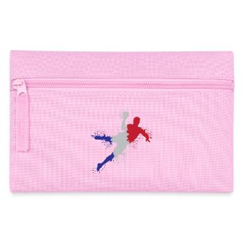 Handball Team France Flag Eplosion Symbol - Pencil Case - pink - Front