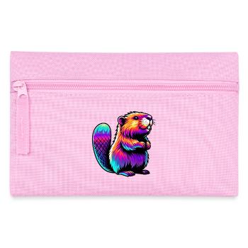 Bieber - Federtasche - Rosa - Vorne