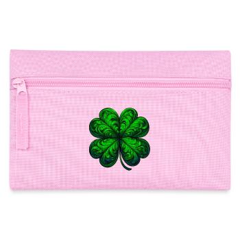 Four-leaf clover - Pencil Case - pink - Front