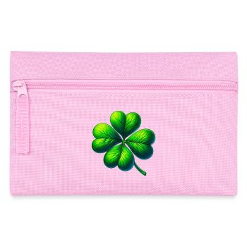 Trèfle à quatre feuilles - Trousse - rose - Devant
