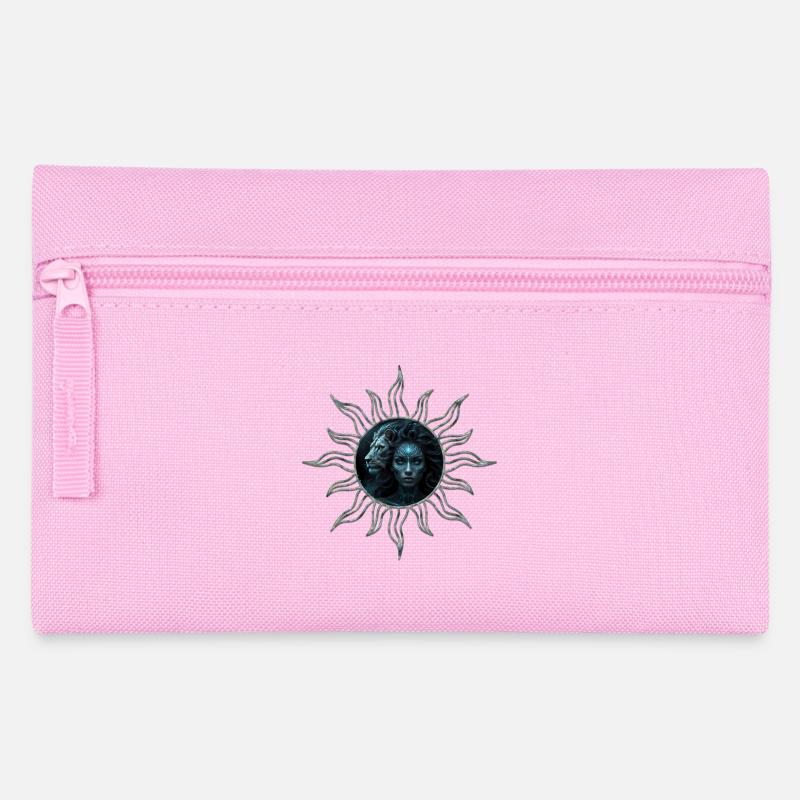 Connessione mistica: la donna mistica e il leone - Astuccio per matite - rosa