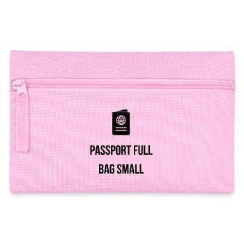 Passport Full, Bag Small – Adventure Shirt - Pencil Case - pink - Front