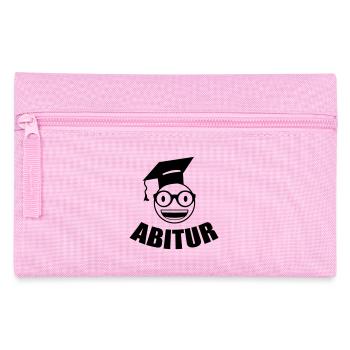 Nerd Student Abitur - Federtasche - Rosa - Vorne