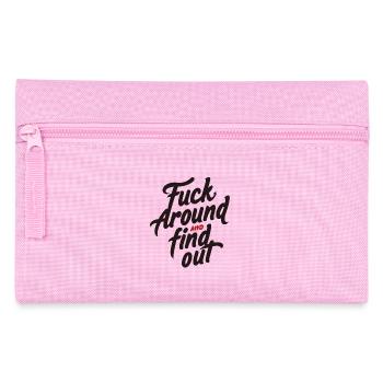 FaFo BLACK - Federtasche - Rosa - Vorne