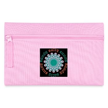 Salty Sunburst Psychedelia - Pencil Case - pink - Front