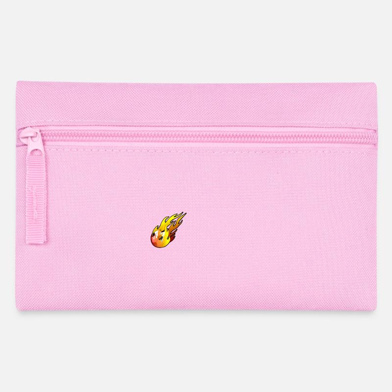 Flammenball - Federtasche - Rosa