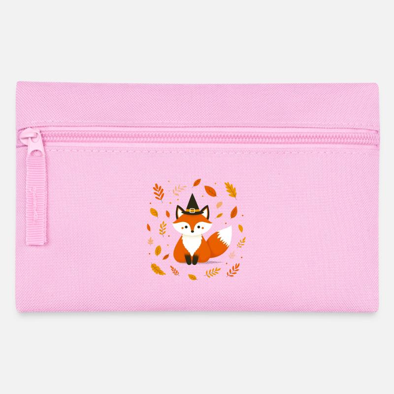 Halloween Fuchs - Federtasche - Rosa
