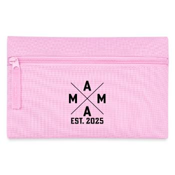 Mama est. 2025 - Federtasche - Rosa - Vorne