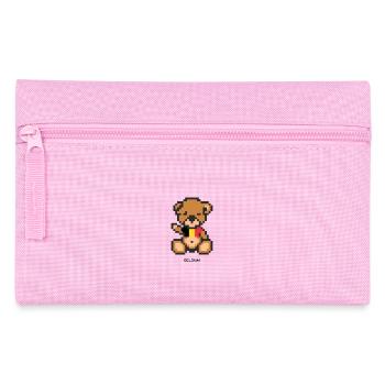 Pixel Bear Belgium - Trousse - rose - Devant