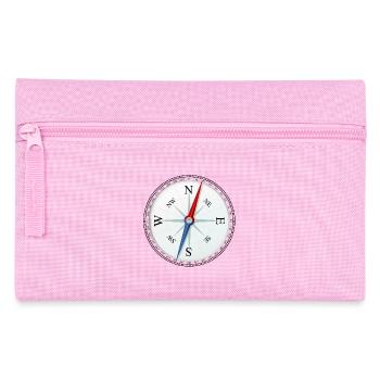 compass - Pencil Case - pink - Front