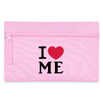 I Love Me Herz Logo - Federtasche - Rosa - Vorne