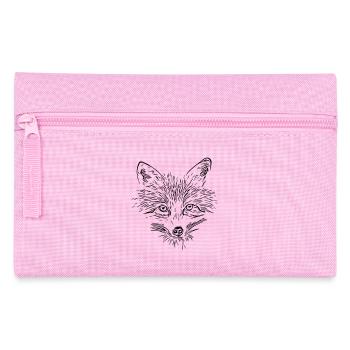 Fox Face - Fox Face - Pencil Case - pink - Front