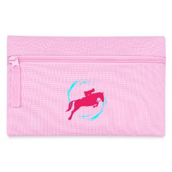 équitation - Trousse - rose - Devant