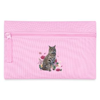 Luchs - Federtasche - Rosa - Vorne
