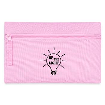 Be the light - Federtasche - Rosa - Vorne