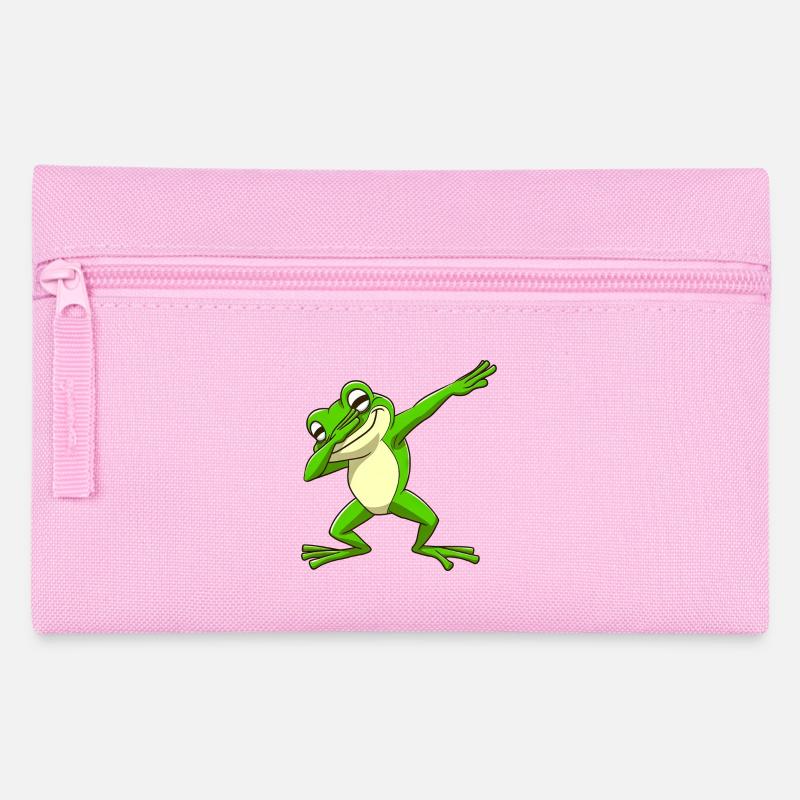 Cool Frog Dabbing Pose Tendance - Trousse - rose
