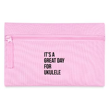 Ukulele - Pencil Case - pink - Front