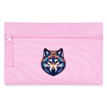 Wolf - Federtasche - Rosa - Vorne