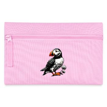 Papageitaucher - Federtasche - Rosa - Vorne