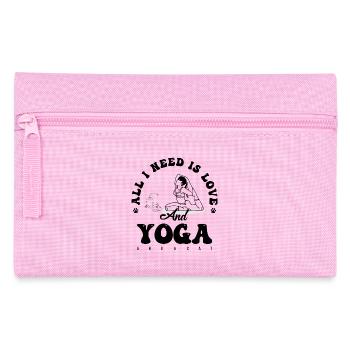 Midnight Catnap Silhouette - Pencil Case - pink - Front