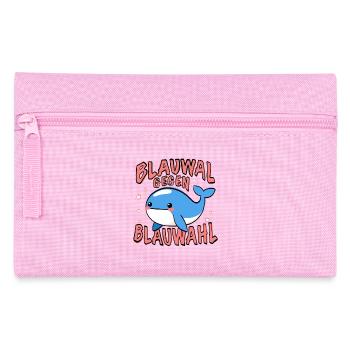 Blauwal gegen Blauwahl - Federtasche - Rosa - Vorne