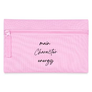 Energie des Hauptcharakters - Federtasche - Rosa - Vorne