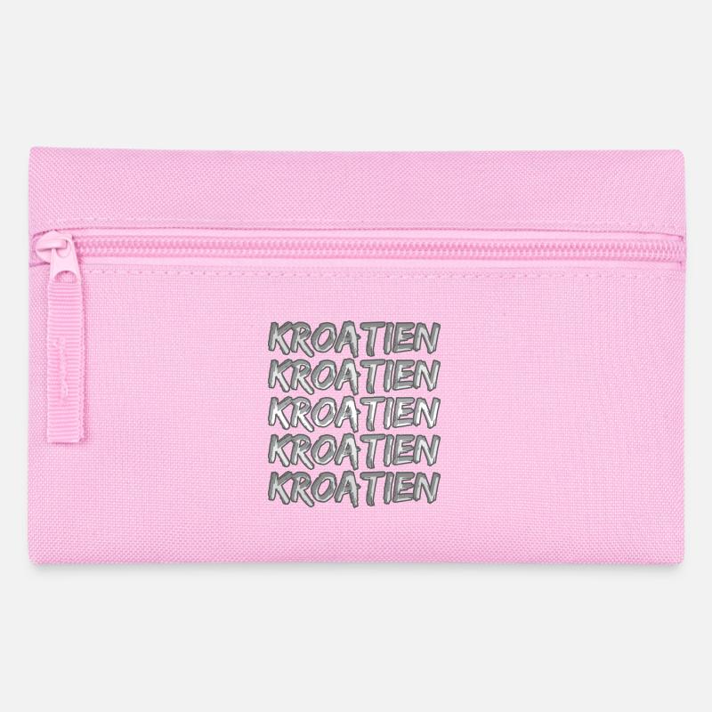 Kroatien - Federtasche - Rosa