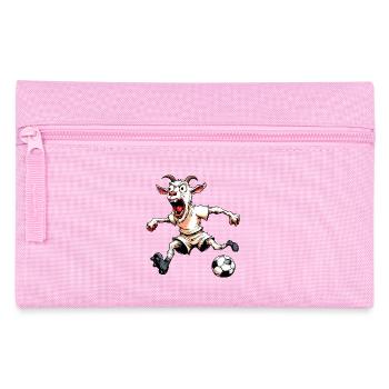 Football de chèvre - Trousse - rose - Devant