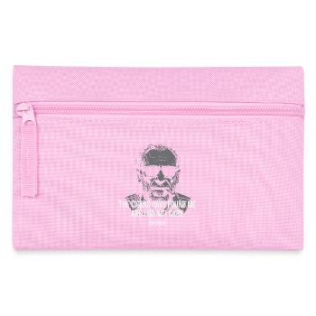 Bukowski-Dichterporträt mit fettem Zitat - Federtasche - Rosa - Vorne