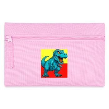 dinosaure - Trousse - rose - Devant