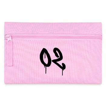 Nombre 02 Style Graffiti Urbain - Trousse - rose - Devant