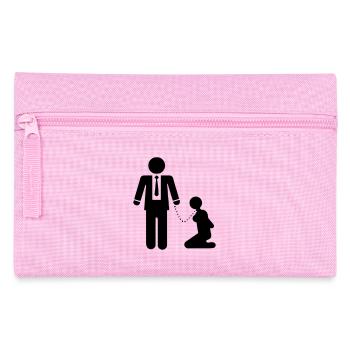 BDSM Master - Federtasche - Rosa - Vorne