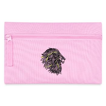 Löwe - Federtasche - Rosa - Vorne