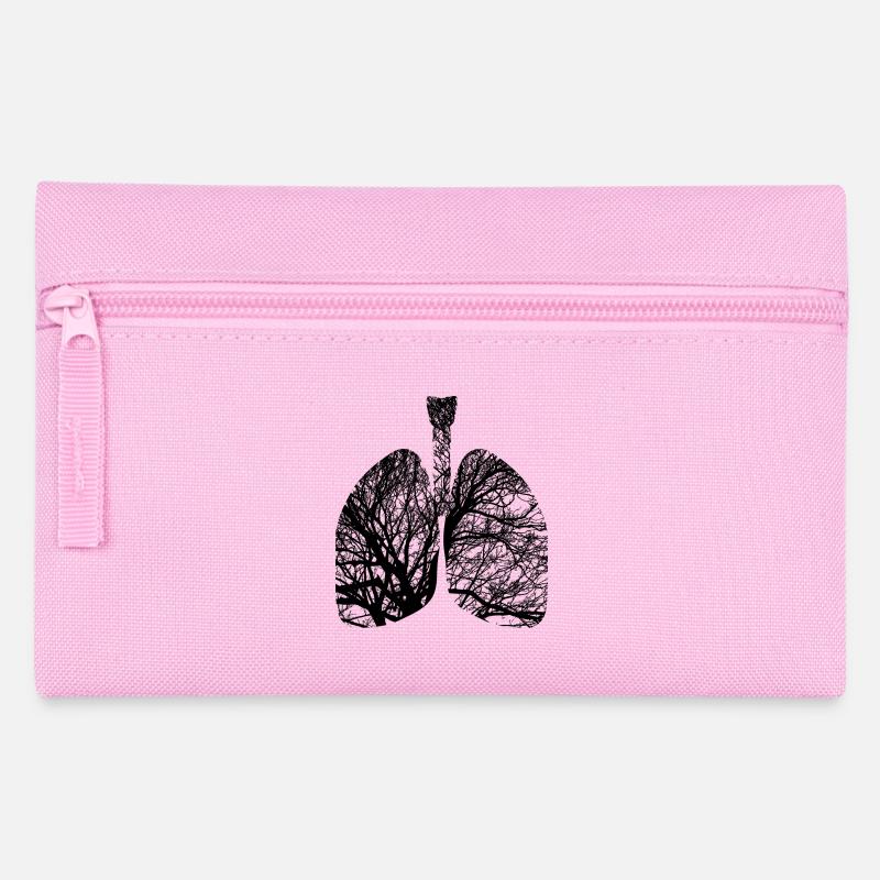 arbre pulmonaire naturel - Trousse - rose