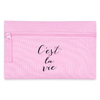 C'est la vie - Pencil Case - pink - Front