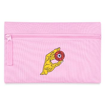 Coole Hand Auge Design by Milaino - Federtasche - Rosa - Vorne