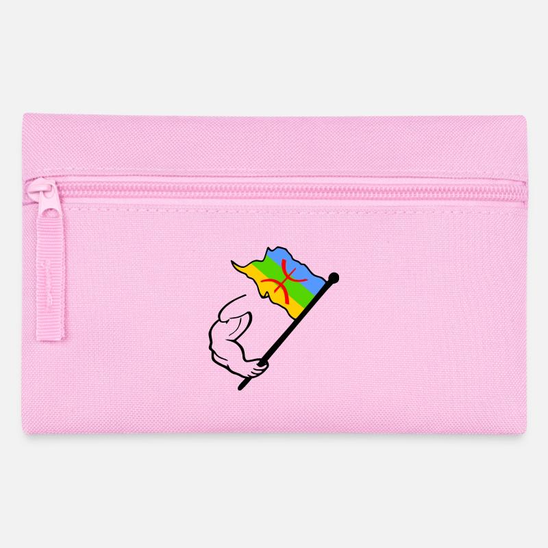 Drapeau amazigh - Trousse - rose