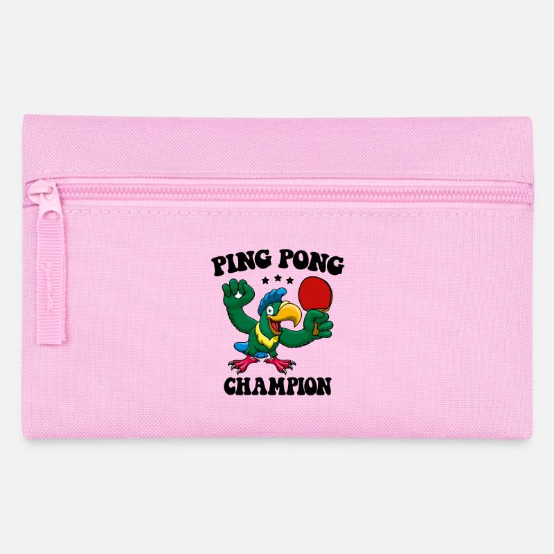 Ping Pong Champion Design Tennis de table et - Trousse - rose