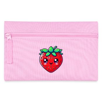 Erdbeer-Erdbeeren - Federtasche - Rosa - Vorne