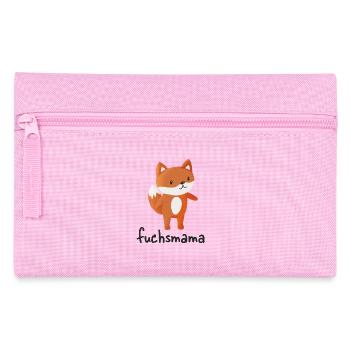Fox mom - Pencil Case - pink - Front