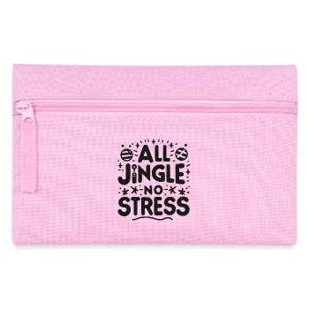 Alles Jingle Kein Stress - Federtasche - Rosa - Vorne