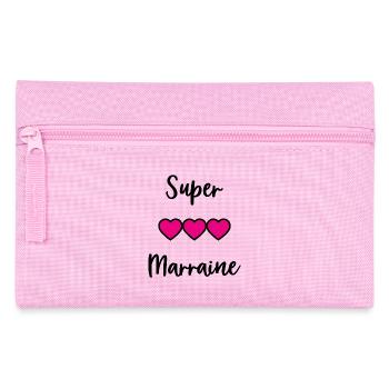 GODMOTHER. AUNT. TATA. MOM. MOTHER'S DAY - Pencil Case - pink - Front