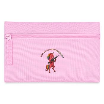 Nicht Kuschelig - Federtasche - Rosa - Vorne