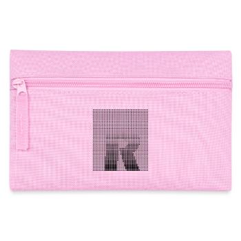 Letter R, Name, der Buchstabe R - Federtasche - Rosa - Vorne